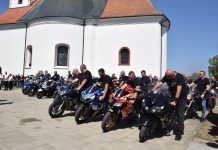 FOTO Prerano završena vožnja: Brojni prijatelji oprostili se od Ivana uz zvuk motora