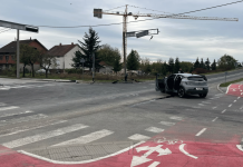 Automobil udario u semafor na nadvožnjaku kod Kurilovca, jedna osoba u bolnici