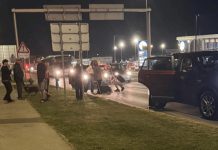 Intervencija u Zagrebačkoj, žena leži na cesti
