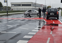 FOTO Prometna nesreća kod sortirnog centra